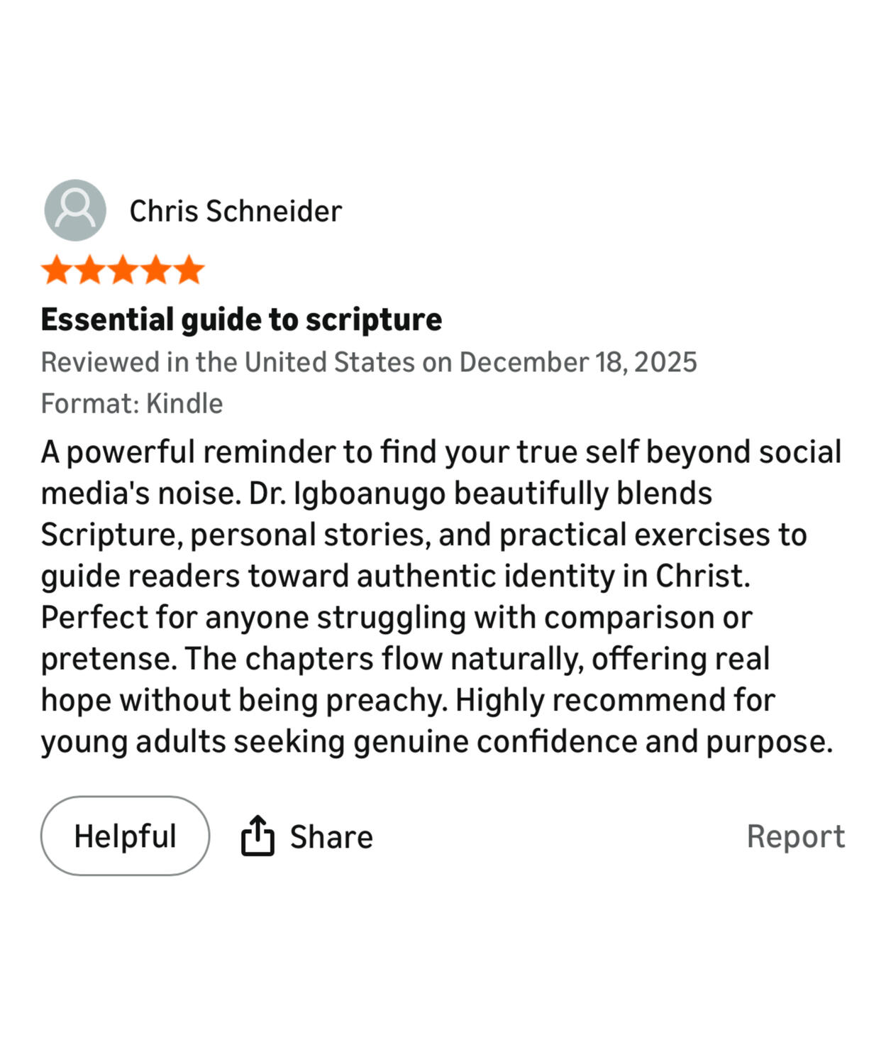 More Reviews